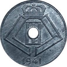  5 centimes 1941 belgique-belgië  