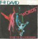 F.R. David : Words (1982) - 0 - Thumbnail