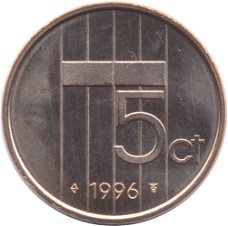 Nederland 5 cent /stuiver 2000