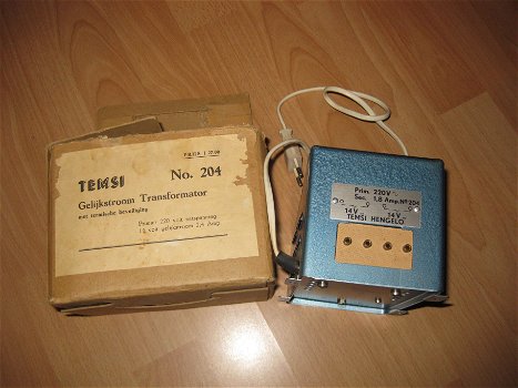 Temsi transformator no 204 14 V 2,4 Amp - 0