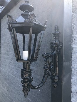 Wand buitenlamp Madrid 65, Alu gegoten, Lampenfitting - 4