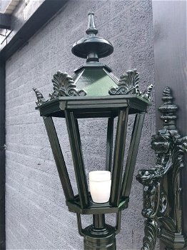 Wand buitenlamp ,Lampenfitting en Glas , klassieke lamp - 6