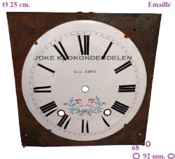 = Comtoise wijzerplaat =45957