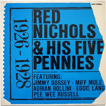 LP - Red Nichols and his five Pennies - 0