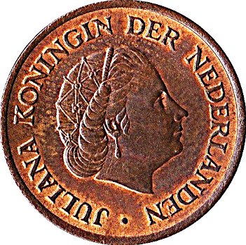 Nederland 5 cent /stuiver 1969 vis - 1