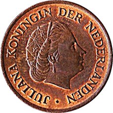 Nederland 5 cent /stuiver 1957