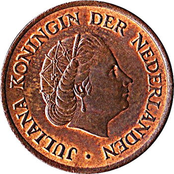 Nederland 5 cent /stuiver 1956 - 1