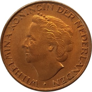 Nederland 5 cent /stuiver 1948 Wilhelmina - 1