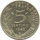 Frankrijk 5 centimes 1993 - 0 - Thumbnail