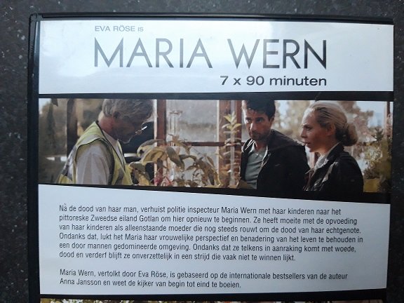 7DVD box Maria Wern Scandinavische Politieserie - Afbeelding 2