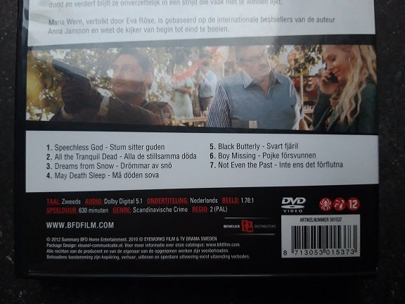 7DVD box Maria Wern Scandinavische Politieserie - Afbeelding 3
