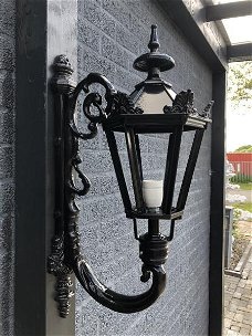 Prachtige landelijke buitenlamp Mainz, zwart. kado ,tuindeco