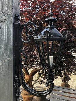 Prachtige landelijke buitenlamp Mainz, zwart. kado ,tuindeco - 1