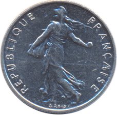 Frankrijk 50 centimes  bieden per munt