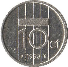 Nederland 10 cent 1999