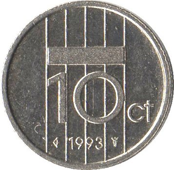 Nederland 10 cent 1992 - 0