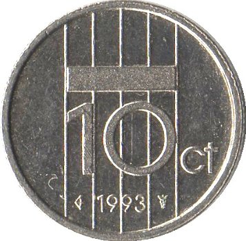 Nederland 10 cent 1985 - 0