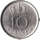 Nederland 10 cent 1976 - 0 - Thumbnail