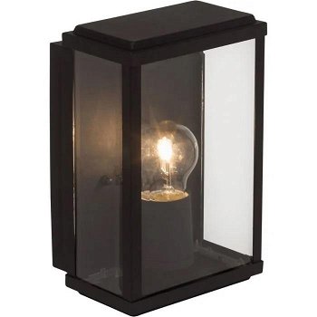 Landelijke, Brocante Buitenlamp Java - black - 0