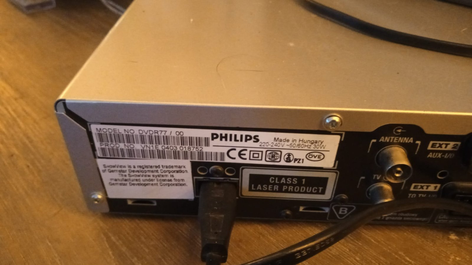 Philips DVDR77 / 00 - Afbeelding 3