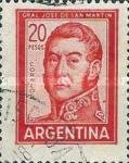 986 argentinië 20 pesos 1967 conditie: gestempeld - 0