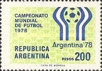 1347 argentinië 200 pesos  1978 conditie: gestempeld    