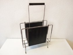 vintage tijdschriftenhouder