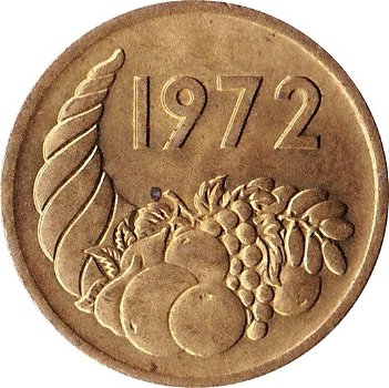 Algerije 20 centimes 1972 fao - 0