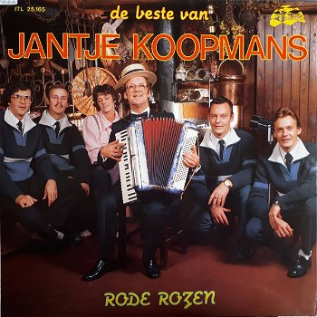 LP - Het beste van Jantje Koopman - Rode Rozen - 0