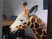 Bijzondere Giraffe lamp , 110cm ,polystone - 5 - Thumbnail