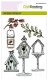 NIEUW set clear stempels Birdhouses van Craft Emotions - 0 - Thumbnail