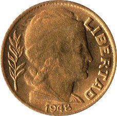 Argentinië 5 centavos  1948