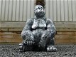 Gorilla , volledig uit polystone , beeld , XL , -groot, aap - 0 - Thumbnail