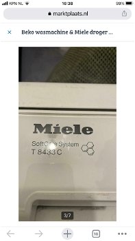 KOOPJE Beko wasmachine & Miele droger set - 3