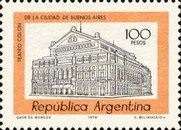 1360A argentinië 100 pesos  1978 conditie: gestempeld   