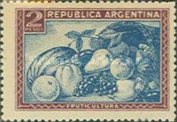 434 argentinië 2 pesos 1936 conditie: gestempeld - 0