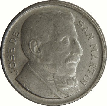Argentinië 10 centavos 1951 - 1
