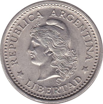 Argentinië 20 centavos 1957 - 1