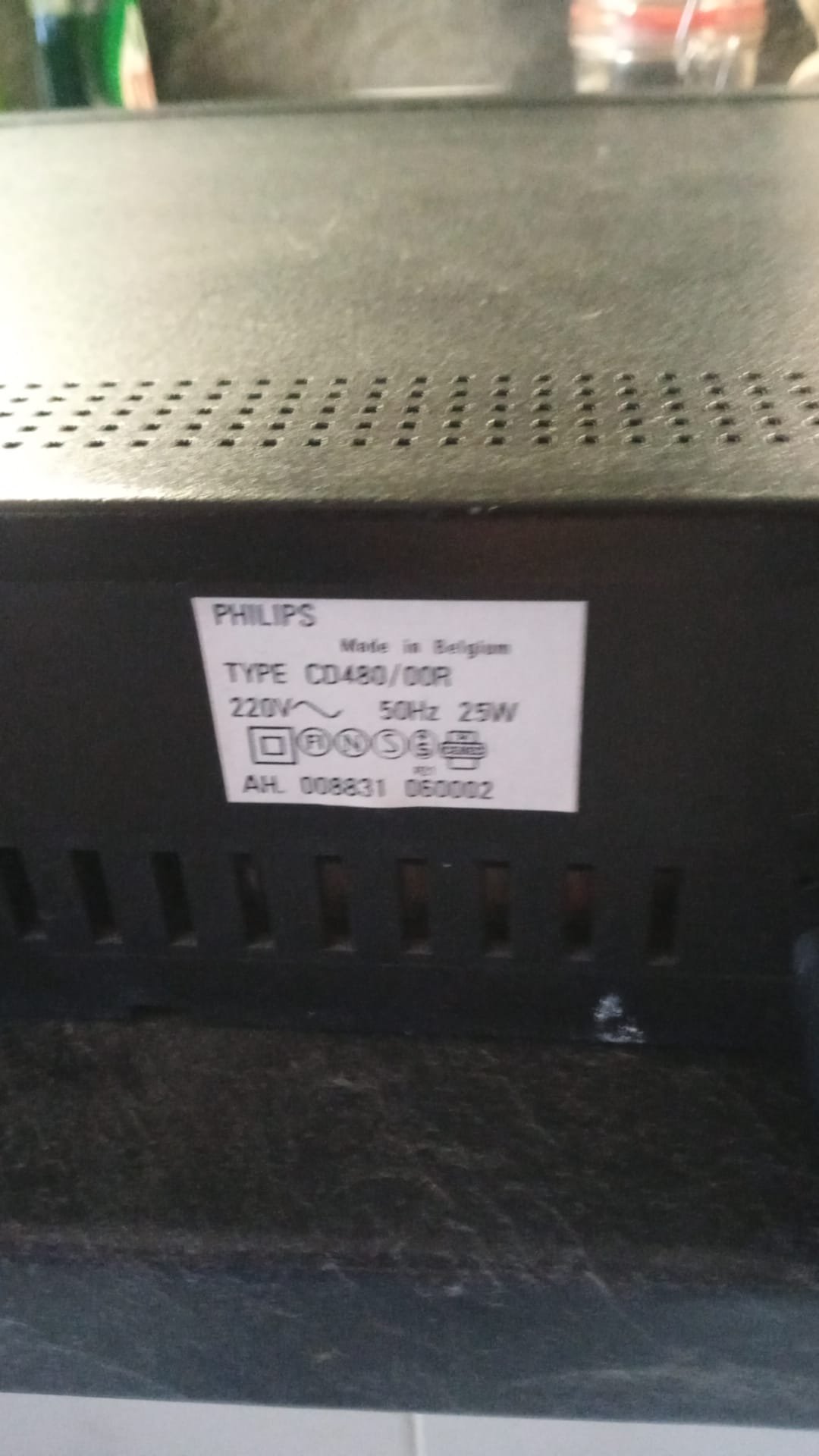 Philips cd480 cd speler, - Afbeelding 4