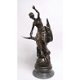 Een bronzen beeld , sculptuur van Hebe en de adelaar - 0 - Thumbnail