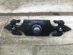 Een mooie deurbel, robuust, kasteelstijl, mat zwart - 4 - Thumbnail