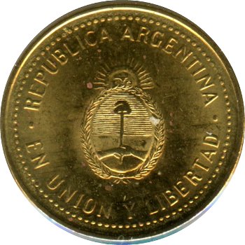 Argentinië 10 centavos 2008 - 1