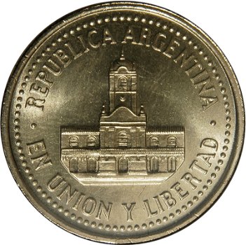 Argentinië 25 centavos 2009 - 1
