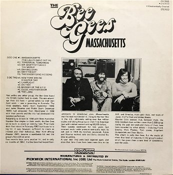 LP - The Bee Gees - Massachusetts - 1