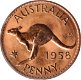 Australië 1 penny 1955 Melbourne - 0 - Thumbnail