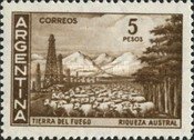 728 argentinië 5 pesos 1959 conditie: gestempeld - 0