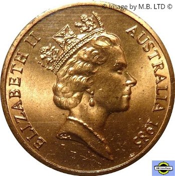 Australië 1 cent 1989 - 0