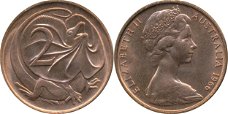 Australië 2 cents 1967