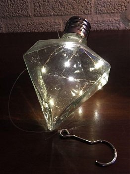 LED hanglamp glas, hangend model, prachtig sfeervol - 4