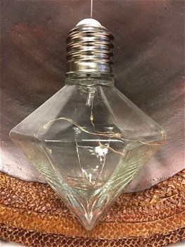 LED hanglamp glas, hangend model, prachtig sfeervol - 6